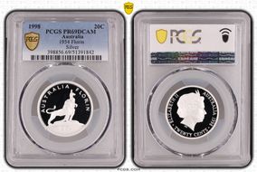 1998 20C 1954 Florin Silver PR69DCAM