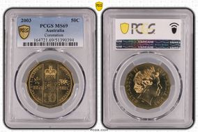 2003 50C Coronation MS69