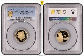 2013 $2 PR70DCAM