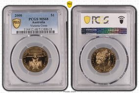 2000 $1 Victoria Cross MS68