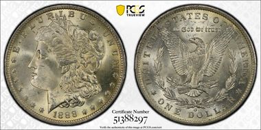 1888-O $1 MS64
