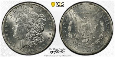 1886-S $1 VAM 2, S/S MS63