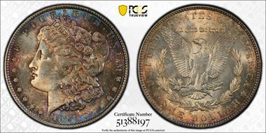 1886 $1 MS65