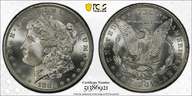 1882-CC $1 MS66+