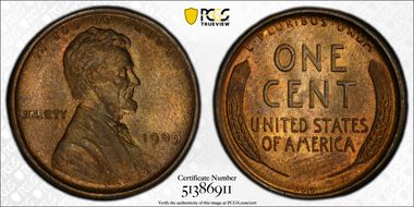 1909 VDB 1C DDO, FS-1102 MS64RB