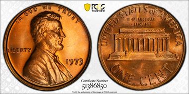 1973 1C MS67RD