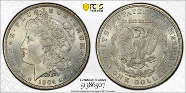 1904-O $1 MS66