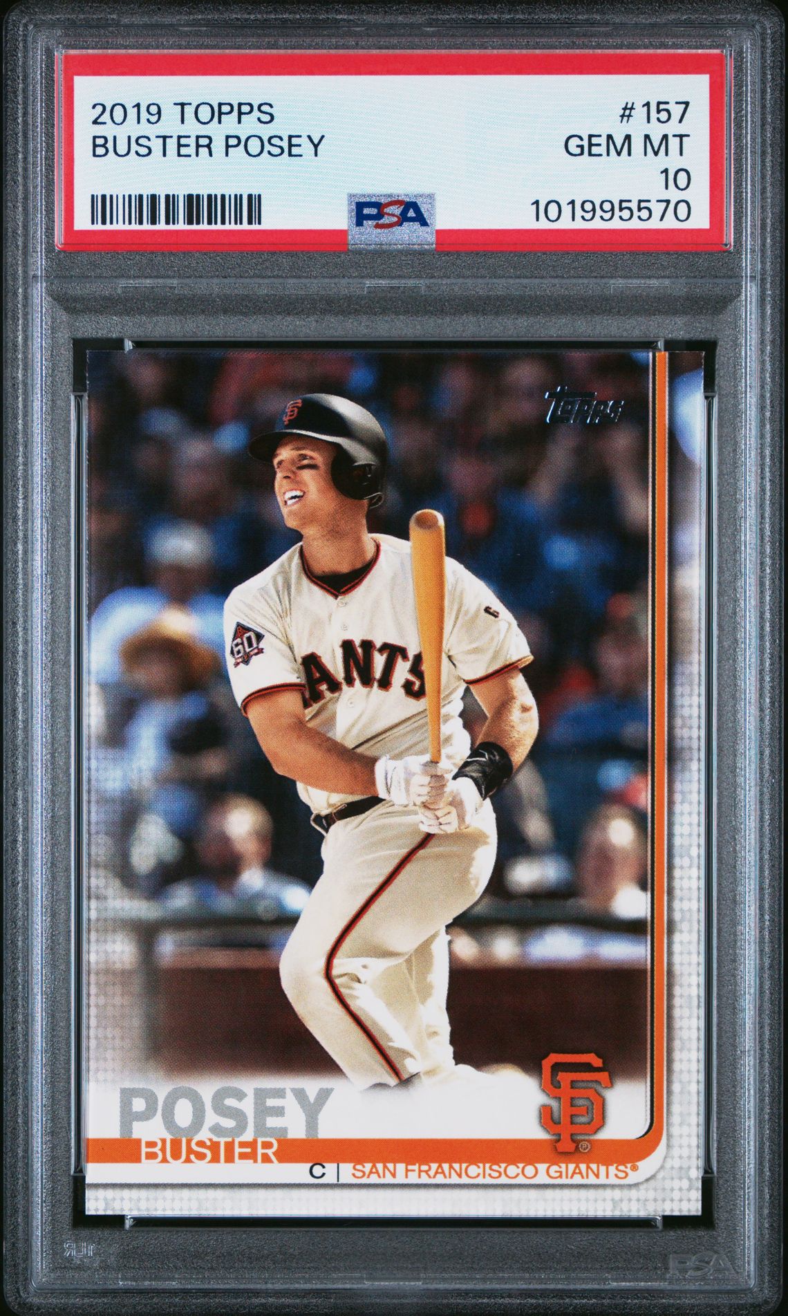 2019 Topps TOPPS #157 Buster Posey front