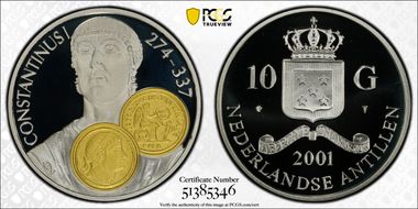 2001 10 G Constantinus I PR69DCAM