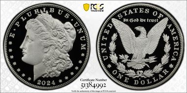 2024-S $1 Morgan Dollar PR70DCAM