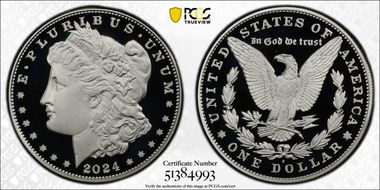 2024-S $1 Morgan Dollar PR70DCAM