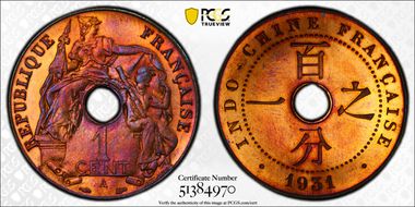 1931-A 1C Lec-97 Aile MS66RB