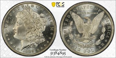 1888-O $1 MS65+