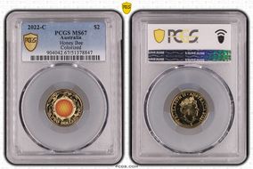 2022-C $2 Honey Bee Colorized MS67