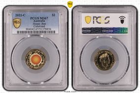 2022-C $2 Honey Bee Colorized MS67