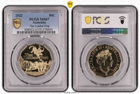 2022 50C The Loaded Dog MS67