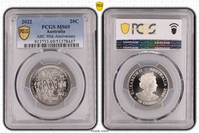 2022 20C ABC 90th Anniversary MS69