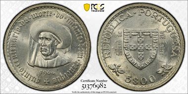 1960 5 Esc Prince Henry the Navigator MS63
