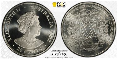 2022 20C ABC 90th Anniversary MS70