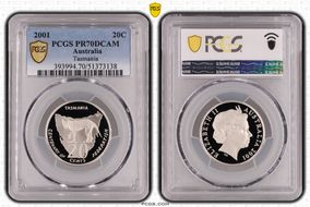 2001 20C Tasmania PR70DCAM