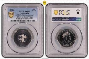 2023 20C AC/DC 45th Anniversary Blow up Your Video MS69