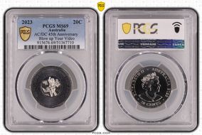 2023 20C AC/DC 45th Anniversary Blow up Your Video MS69