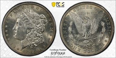 1886-S $1 MS63