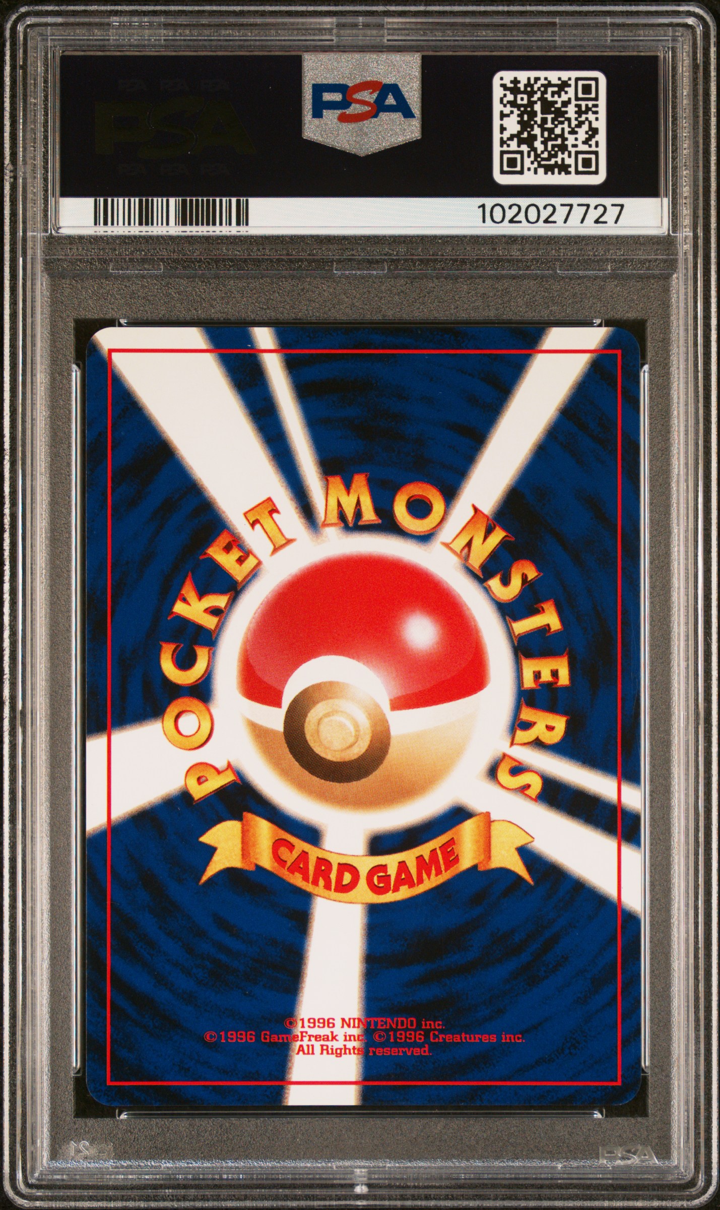 2001 Pokemon Japanese Neo 4 Light Togetic-Holo #176 Mint 9 back