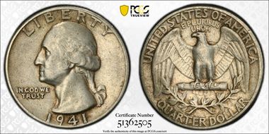 1941 25C VF35