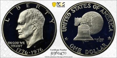 1976-S $1 Silver PR69DCAM