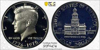 1976-S 50C Silver PR69CAM