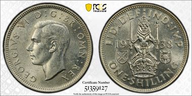 1938 Shil S-4083 Scottish Rev MS62