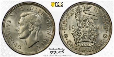 1941 Shil S-4082 English Rev MS64