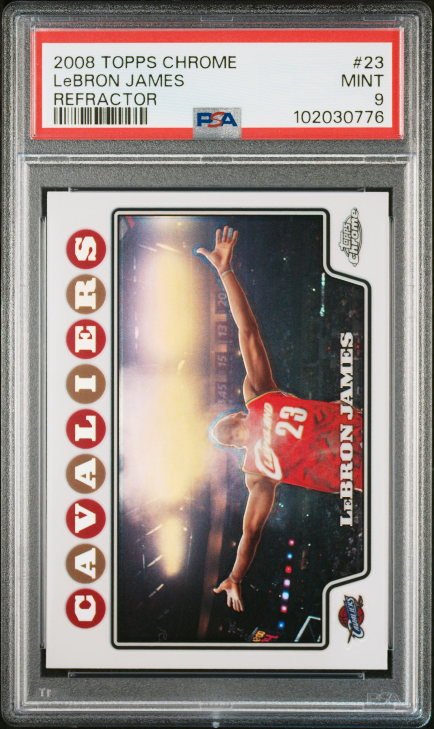 Splash Hit Sports Cards's 2008 Topps Chrome LeBron James