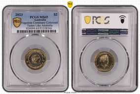 2023 $2 Vegemite Centenary Colorized Tastes Like Australia MS65