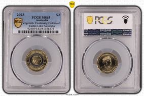 2023 $2 Vegemite Centenary Colorized Tastes Like Australia MS63