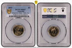 2023 $2 Indigenous Baby - Baby Set MS67