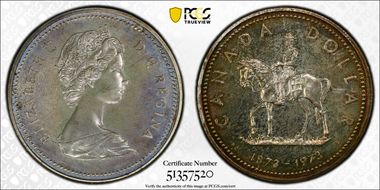 1973 S$1 R.C.M.P. Ag SP66