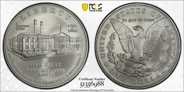 2006-S $1 San Francisco Old Mint MS70