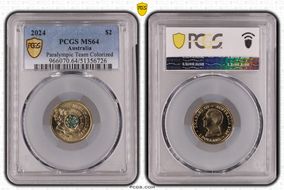 2024 $2 Paralympic Team Colorized MS64