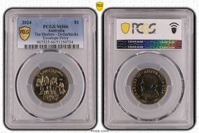 2024 $1 The Heelers - Dollarbucks Envelope Privy MS66