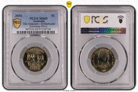 2024 $1 The Grannies - Dollarbucks Envelope Privy MS69