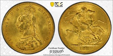 1887 Sov S-3866 Angled J MS62