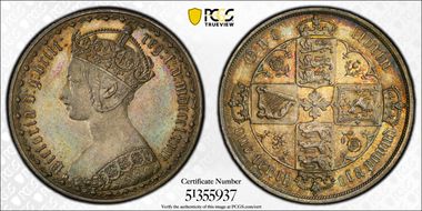 1881 Florin S-3900 MS63