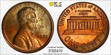 1972 1C MS63RB