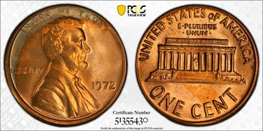 1972 1C MS65RD