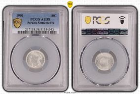 1901 10C AU58