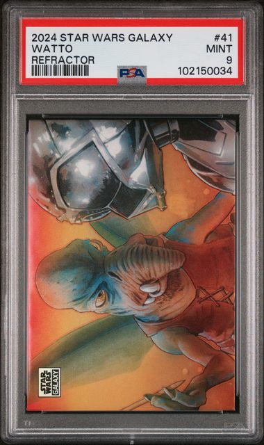 2024 Star Wars Topps Chrome Refractor #41 Watto front