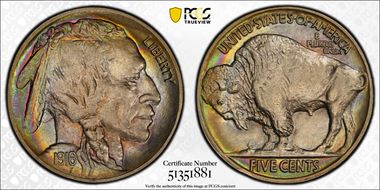 1916 5C MS63