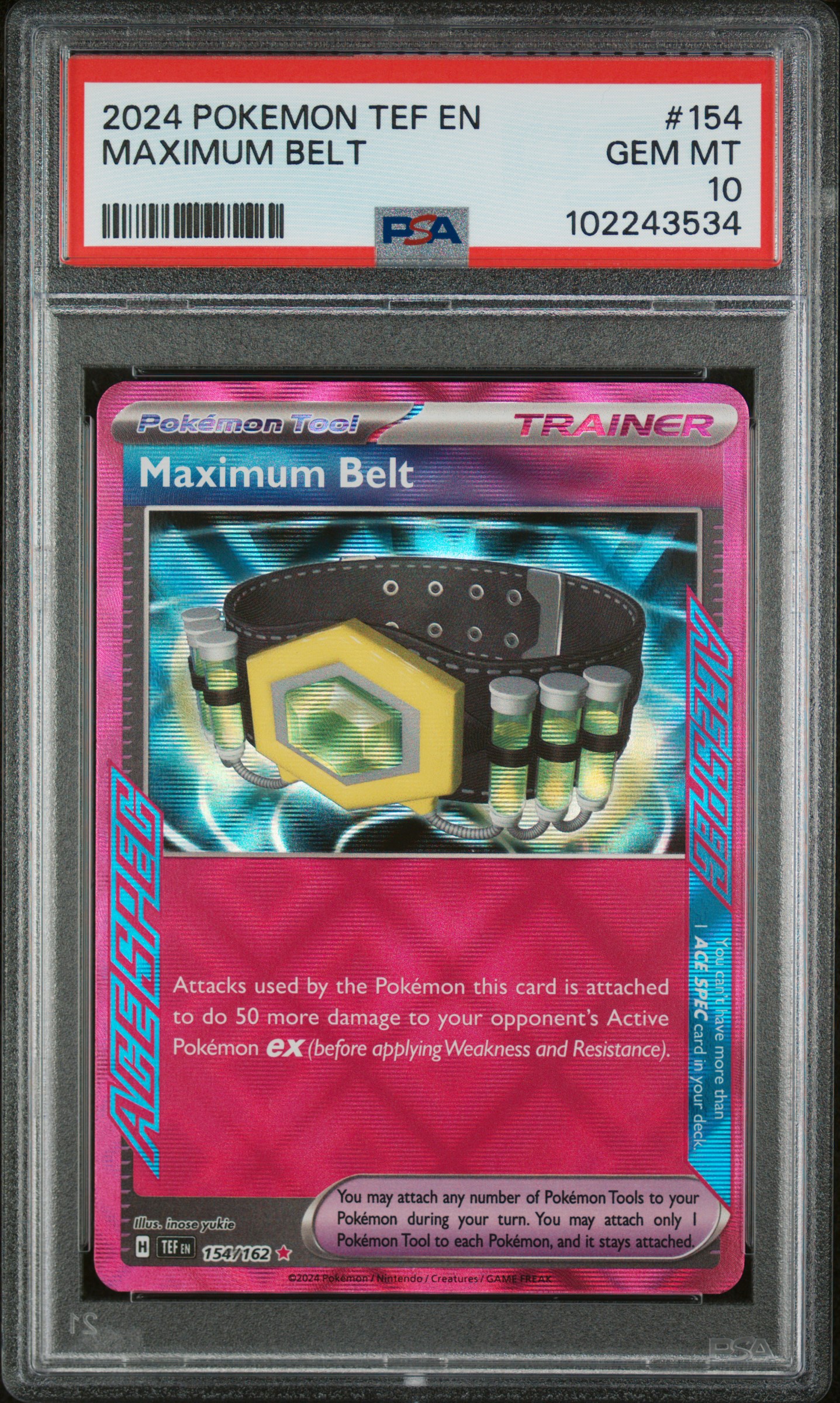 Maximum Belt #154